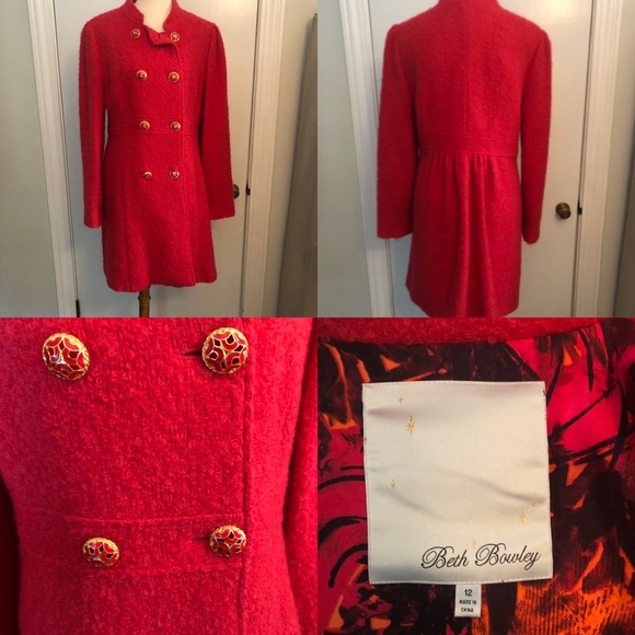 Anthropologie size 12 winter coat - Picture 1 of 10